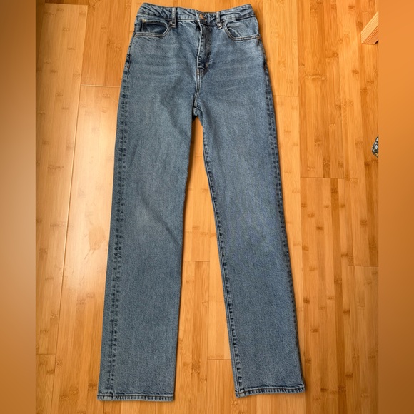 Frame Denim Ruler High Rise Slim Leg Jeans - Picture 4 of 5